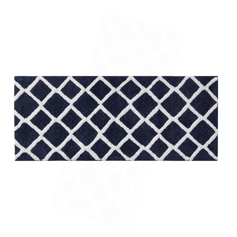 Reversible High Pile Tufted   Bath Rug