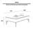 Rectangular stone storage coffee table-110976659