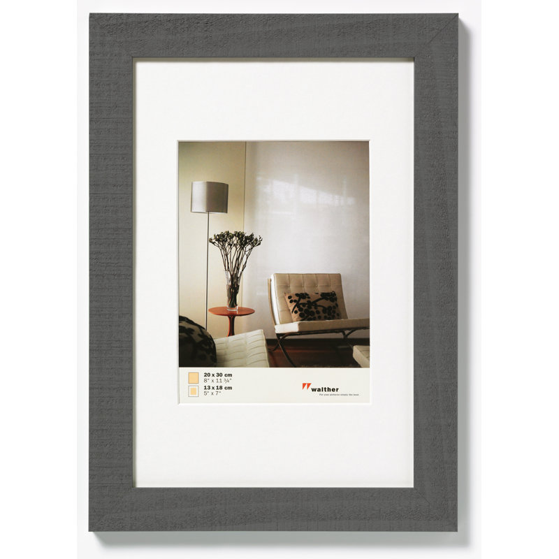 Home Solid Wood Picture Frame, Grey, 40 cm H x 30cm W