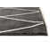 Tapis gris foncé / blanc Mccarver