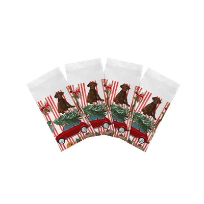 Ultimate Christmas Cotton Sateen Dinner Napkins