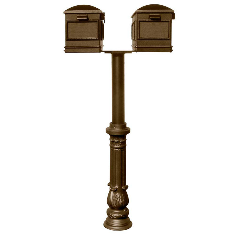 Hanford Mailbox with Post Included