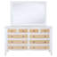 Commode avec miroir Obyrne