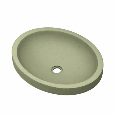 NativeStone Tolosa Oval Concrete Sink