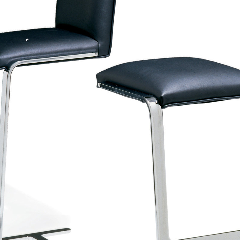 Tabouret de bar 30 po Mies Van der Rohe