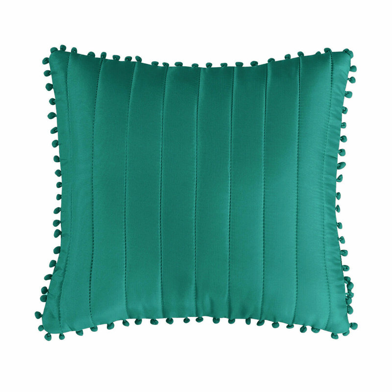 Cerstin Square Cushion Cover, Teal