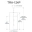 Luminaire suspendu cylindrique de style lanterne trapézoïdale 4 lumières-1052243868-1052243859