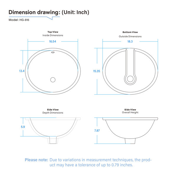 Dimensions du produit
