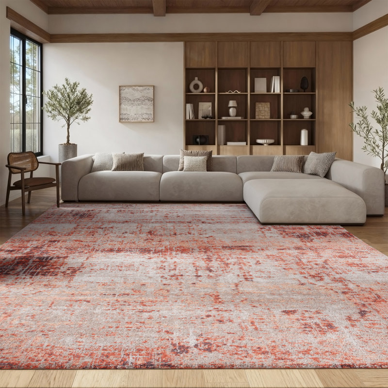 Madison 800 Performance Abstract Rug, Rectangle 8' x 10'