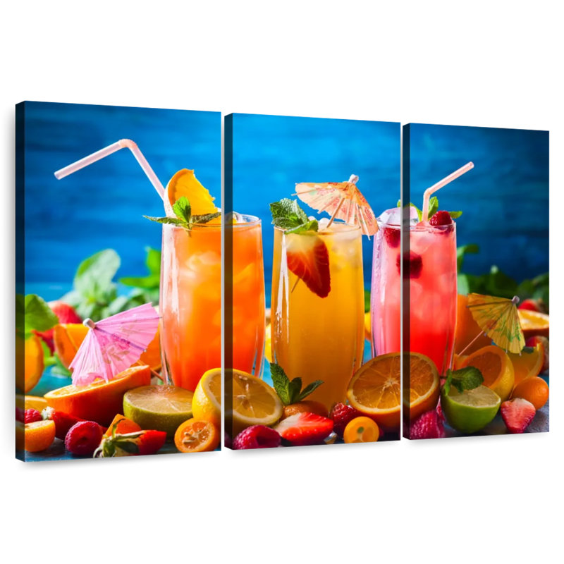 Yarlin jus de fruits d'été, H 28 po x l 45 po
