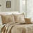 4 Piece Damask Oversized Embroidery Bedspread Set-1629558991-1629559027