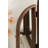 Amoli Mango Wood Arched Tri-Fold Mirror