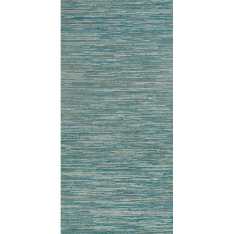 Papier peint teint en raphia, bleu