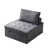 Tissu gris foncé est en rupture de stock