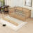 Wooden Daybed with Headboard and Trundle-1133844706-1133844712