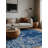 Machine Washable Blue Area Rug-1191884071