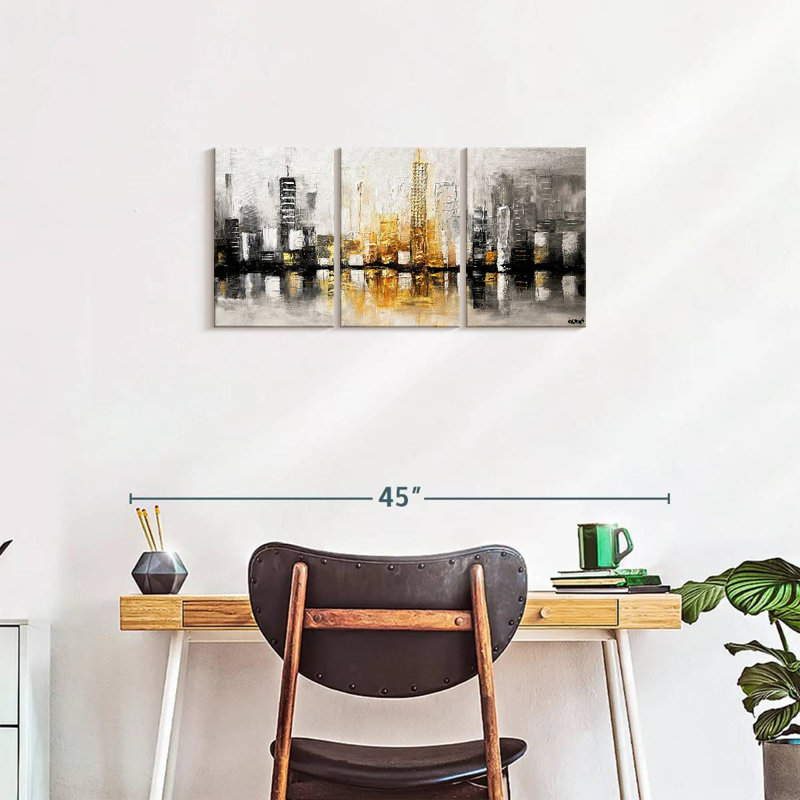 Avery City View I, 15" H x 32" W