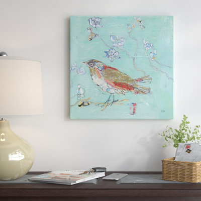 " Aqua Bird " by Kellie Day
