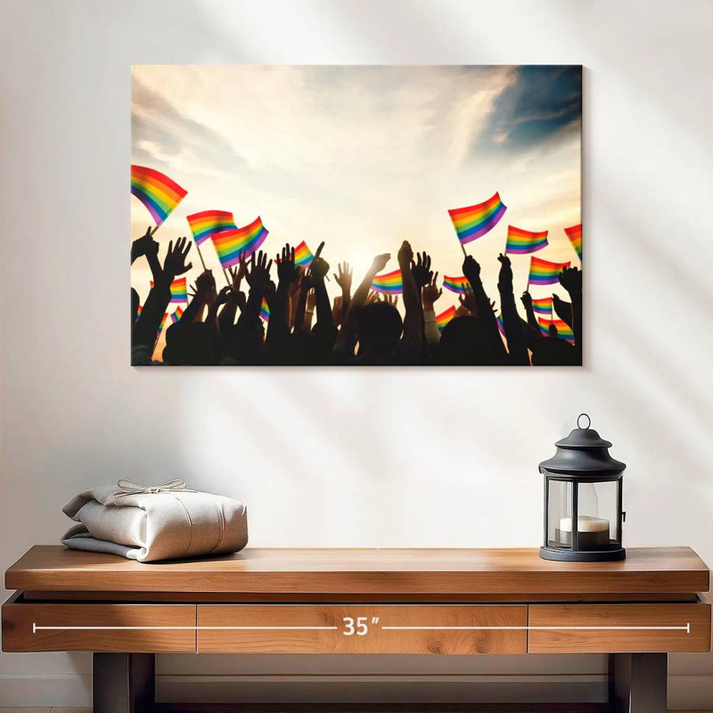 Khyia LGBT, 16" H x 24" W