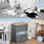 Bamboo Laundry Room Organizer