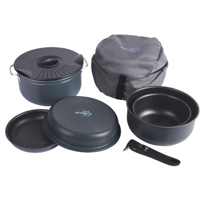 6 - Piece Non-Stick Aluminum Cookware Set