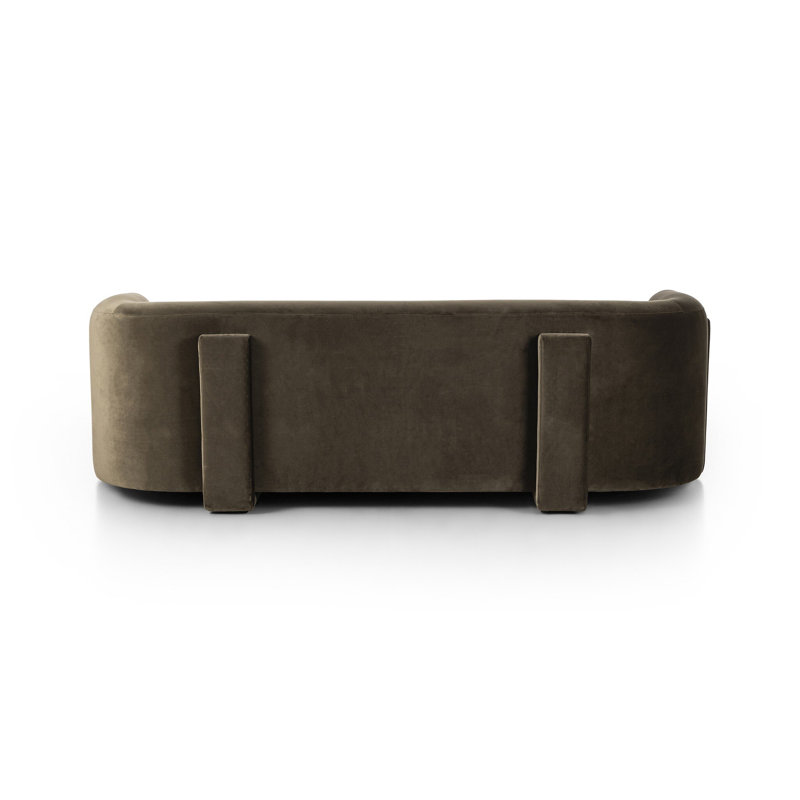 Rue 95" Upholstered Sofa, Surrey Olive Velvet