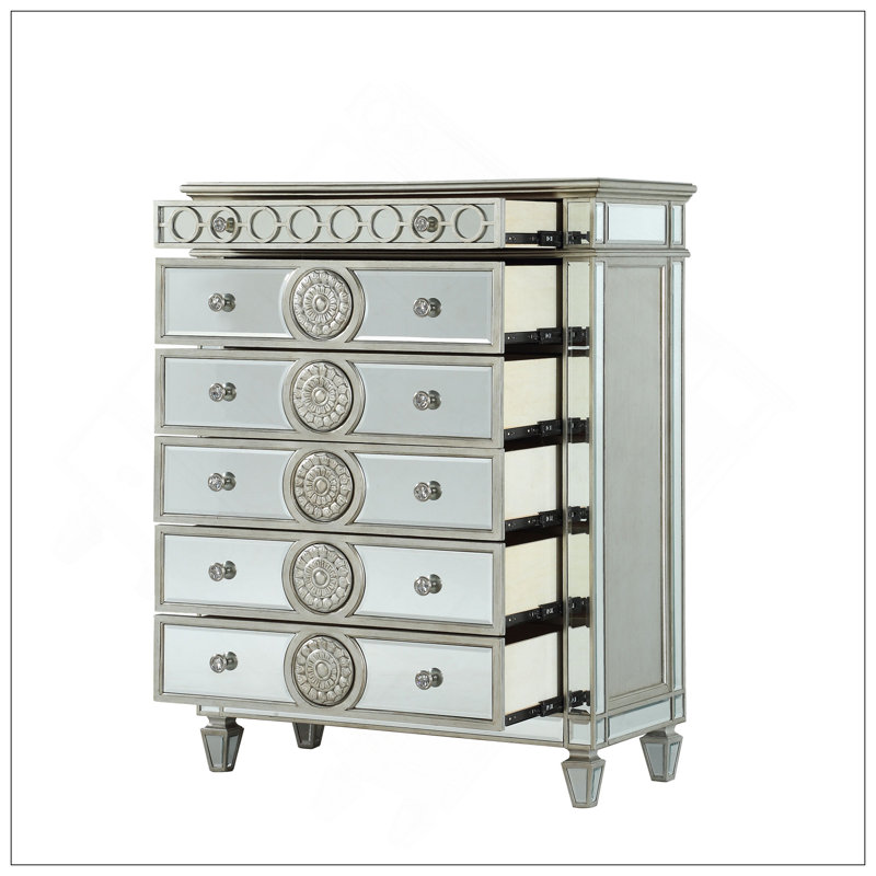 Commode à finition miroir Varian