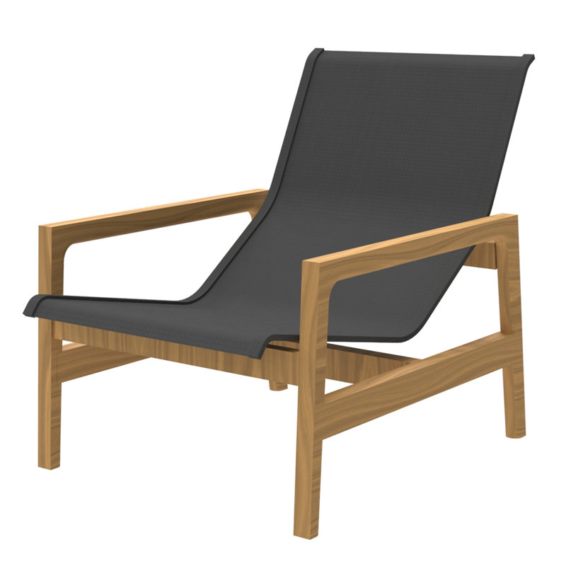 Seashore N-Dura Easy Chair, Brown/Black