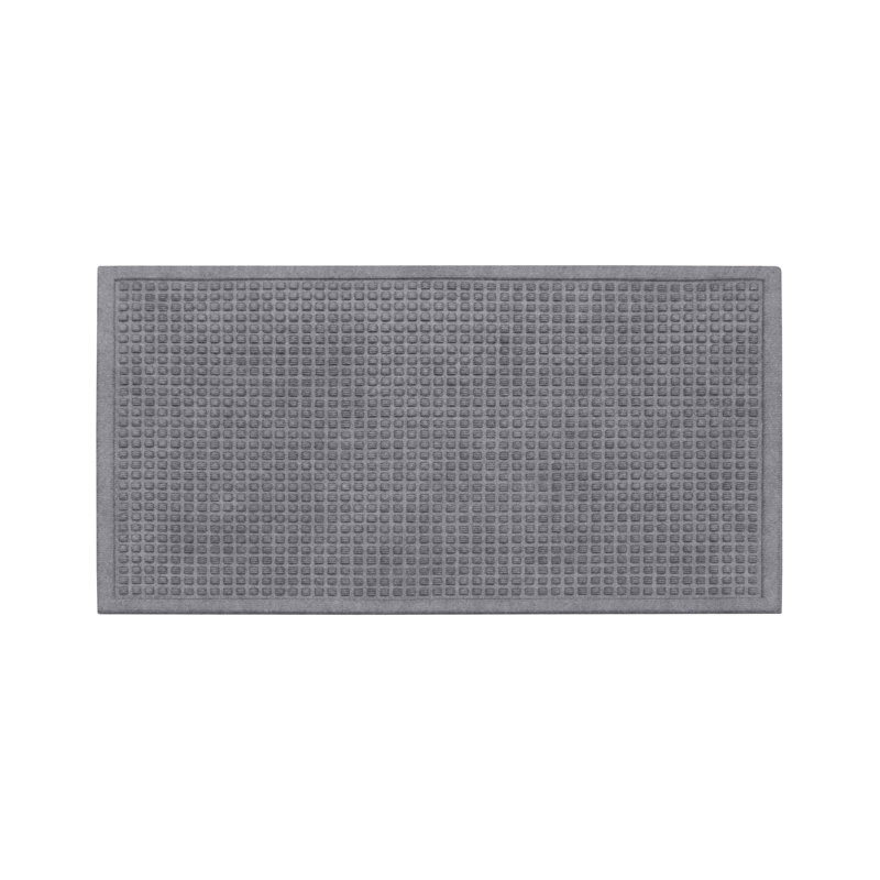 Paillasson WaterHog, Rectangle 2 pi x 3 pi, Gris foncé