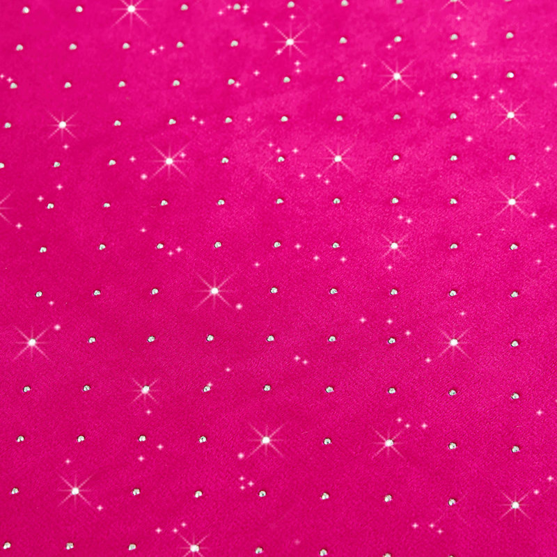 Ensemble d'édredon en jupe de velours Jucy Couture, Très grand lit