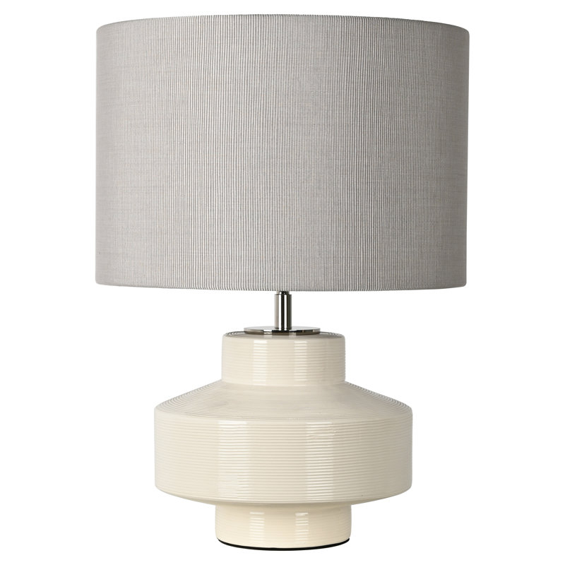Prato 20.87" Off-White Table Lamp