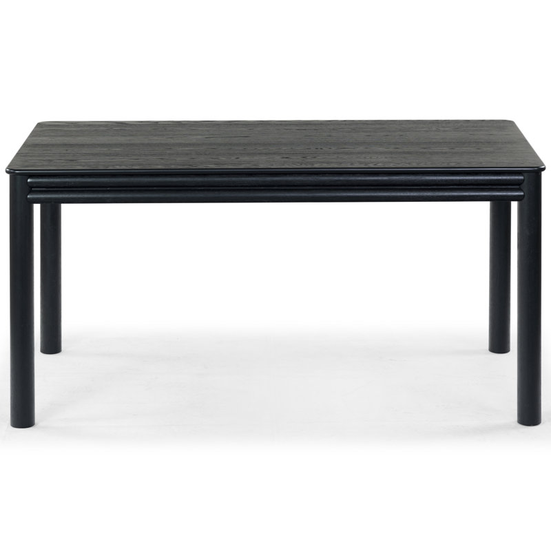 Table de salle à manger Harriette, Noir