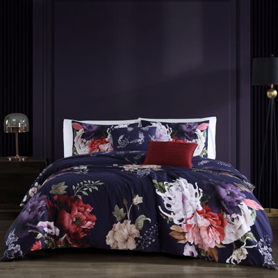 Ensemble d'édredon réversible 100% satin de coton Bebejan
