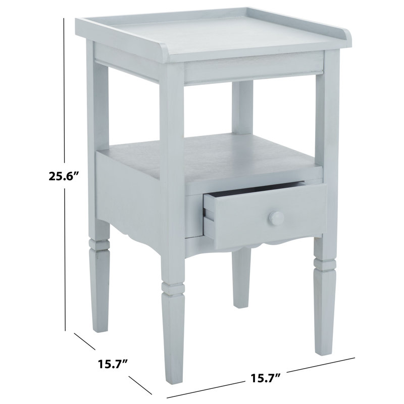 End Table, Light Violet