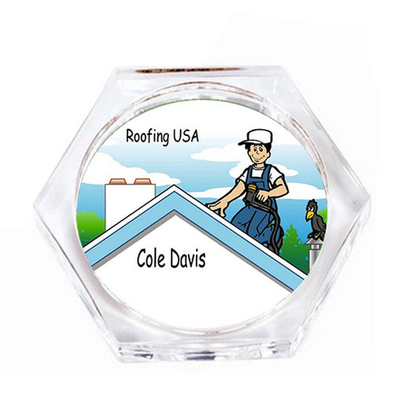 Coffret cadeau personnalisé 4 sous-verres, Oui