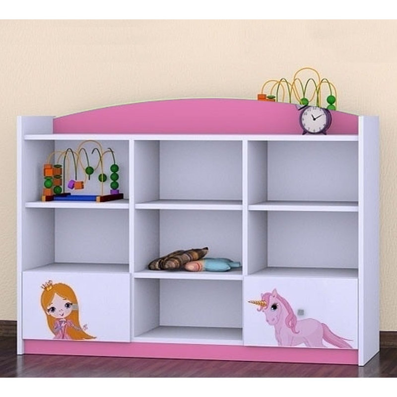 Camilla 92cm H X 129cm W Transportation Kids Cube, Pink