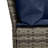 Patio Sofa With Cushions Poly Rattan-1798432801