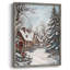 «Christmas Holiday Art Dxxiv», reproduction d'art encadrée - bois massif-965827172