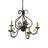Jenna 5 - Light Dimmable Empire Chandelier
