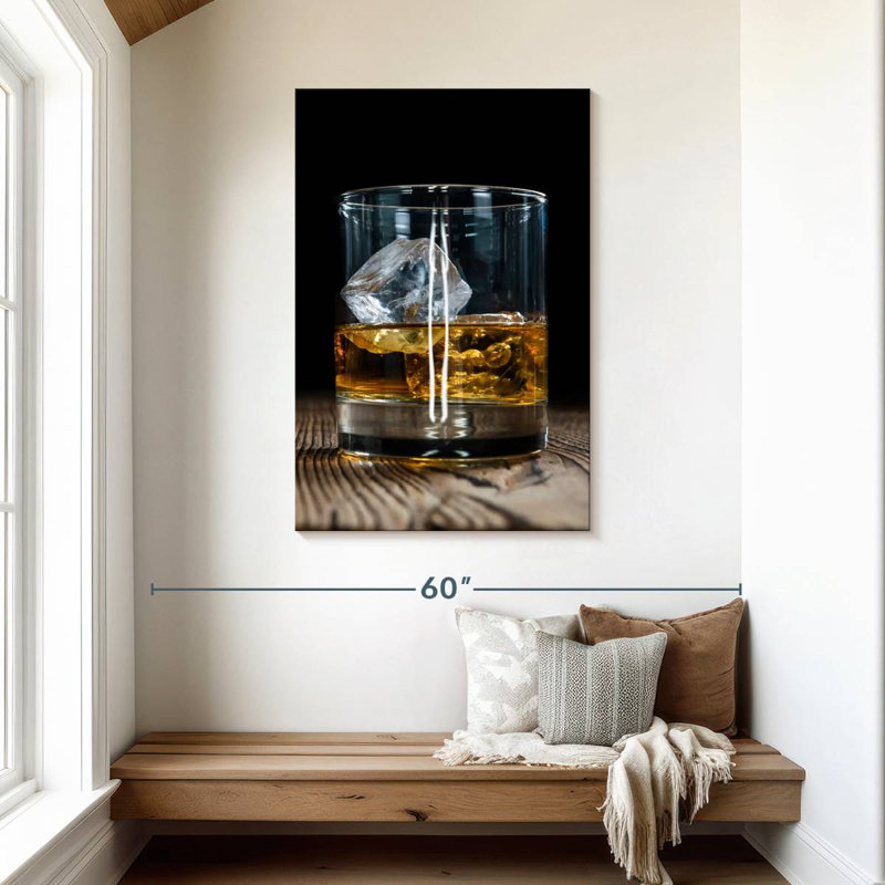 Yarlin Ice Cold Malt Whiskey, 45" H x 30" W