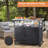 Aichatou Metal Bar Cart
