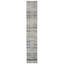 Steggall One-of-a-Kind Runner 2'7" X 23'8" New Age Runner Area Rug in Grey