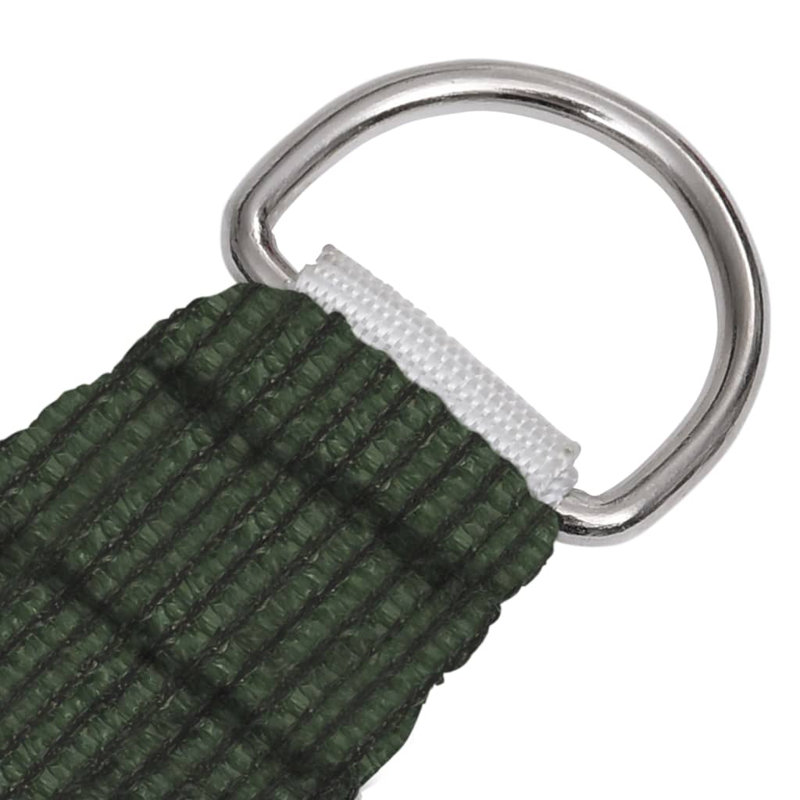 Dakota Fields 600cm W x 5cm D Plastic Cover Retractable Freestanding Awning, Dark Green