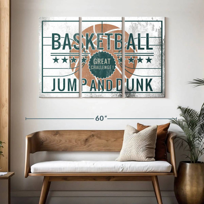Sireci Basketball Challenge, 32" H x 50" W