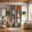 Rideau de douche standard 1 pièce Bold Blooms-419786434