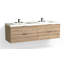 Avila 72" W Wall Mounted Double Bathroom Vanity-736919801-736919800-736919795