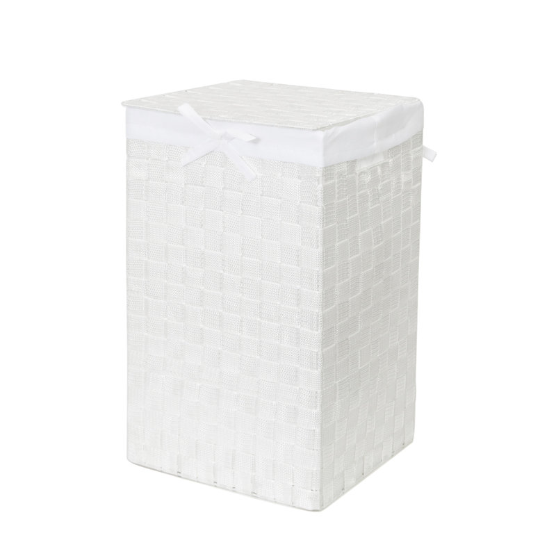 Laundry Hamper, Whte