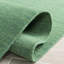 Tapis vert en laine / coton tissé à la main Kilim-575314448