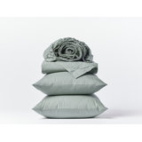 Organic Crinkled Percale Sheet Set