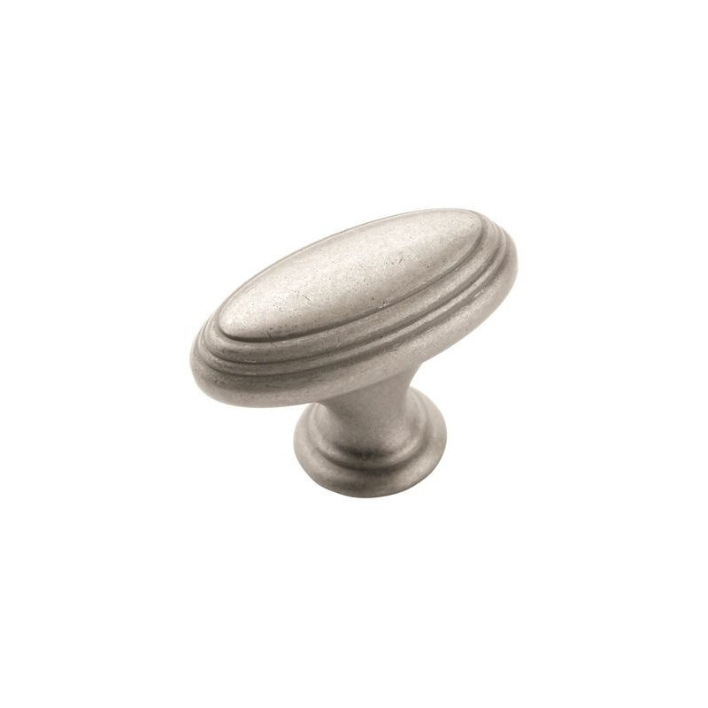 (Paquet de 5) Poignée Mulholland 1-7 / 16 po, Nickel patiné